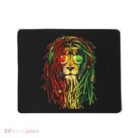 Rasta Lion Cool Dreadlock Rastafari For Rasta Lover Mousepad thumb 0