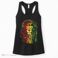 Rasta Lion Cool Dreadlock Rastafari For Rasta Lover Women's Tank Top thumb 0