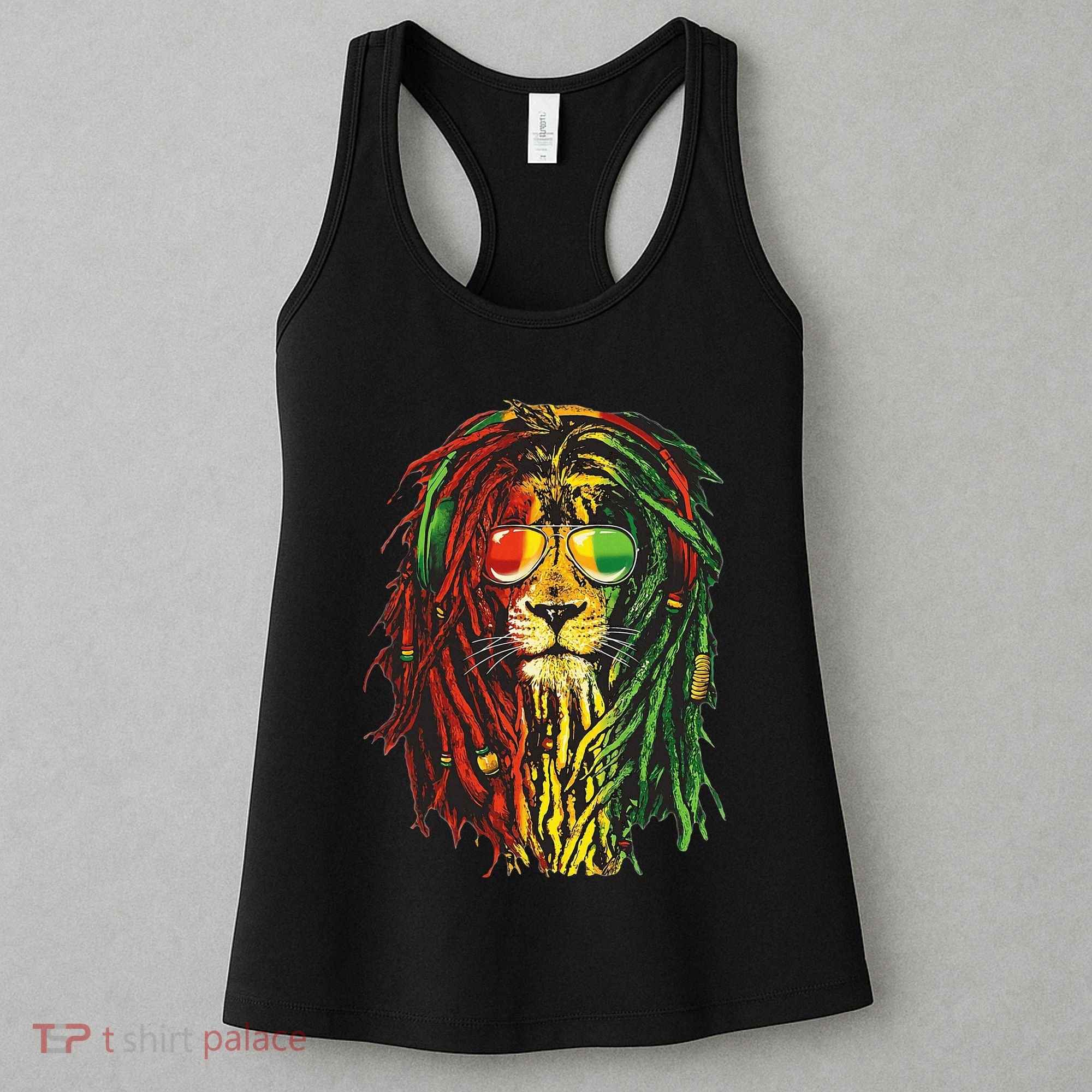 Rasta Lion Cool Dreadlock Rastafari For Rasta Lover Women's Tank Top