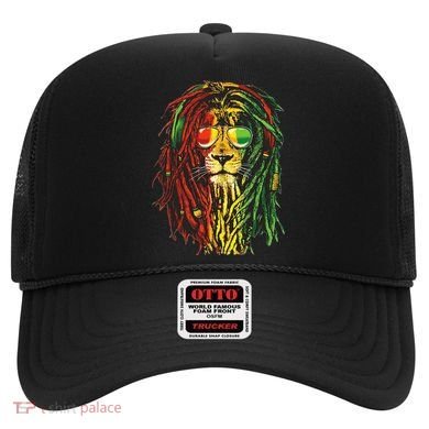 Rasta Lion Cool Dreadlock Rastafari For Rasta Lover Hat
