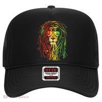 Rasta Lion Cool Dreadlock Rastafari For Rasta Lover Hat thumb 0