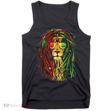 Rasta Lion Cool Dreadlock Rastafari For Rasta Lover Tank Top