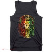 Rasta Lion Cool Dreadlock Rastafari For Rasta Lover Tank Top thumb 0