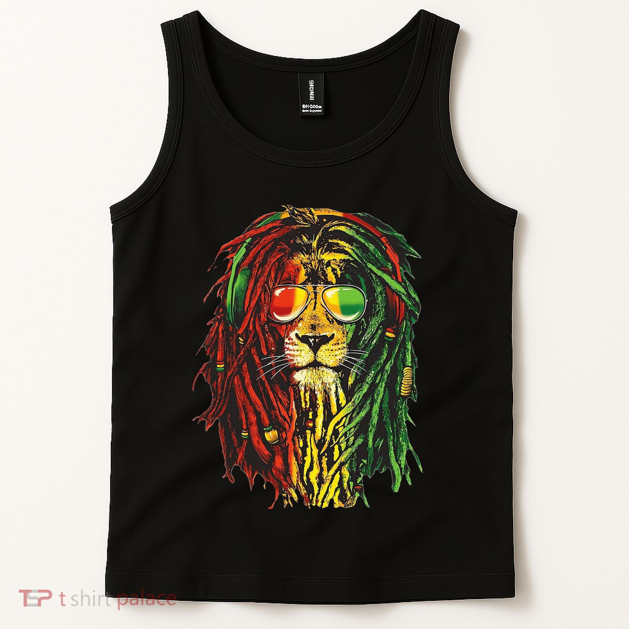 Rasta Lion Cool Dreadlock Rastafari For Rasta Lover Tank Top