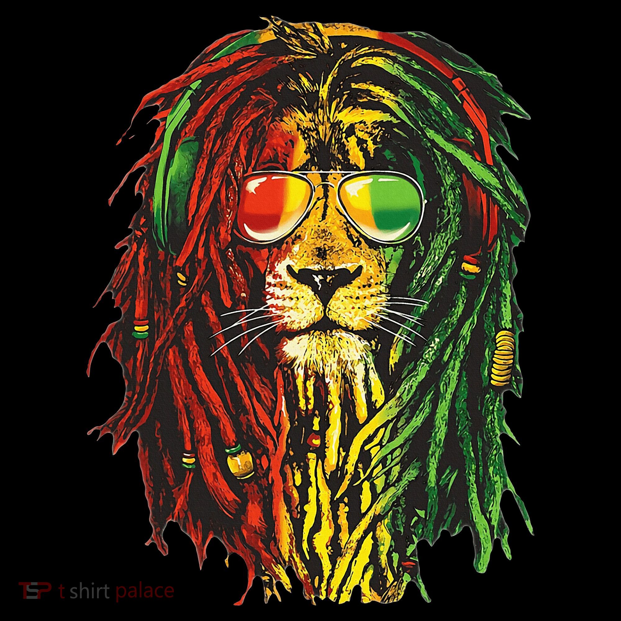 Rasta Lion Cool Dreadlock Rastafari For Rasta Lover Women's T-Shirt