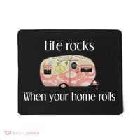 Rv Life Camper Life Rocks When Your Home Rolls Mousepad thumb 0