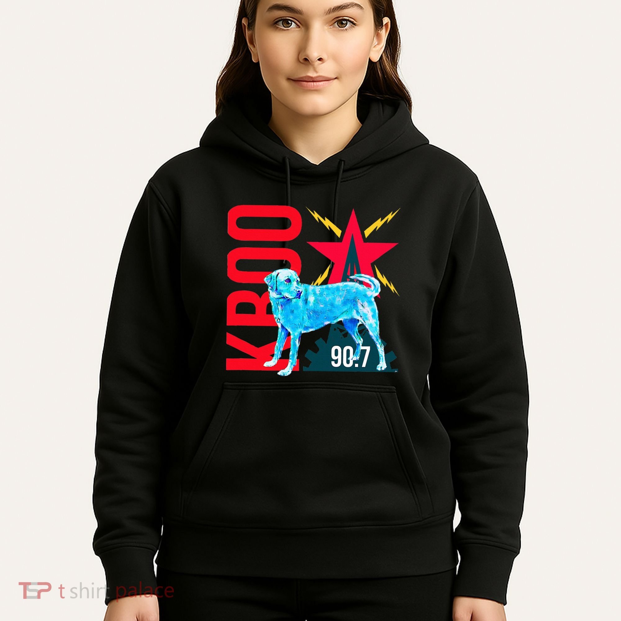 Radio Loving Dog Hoodie