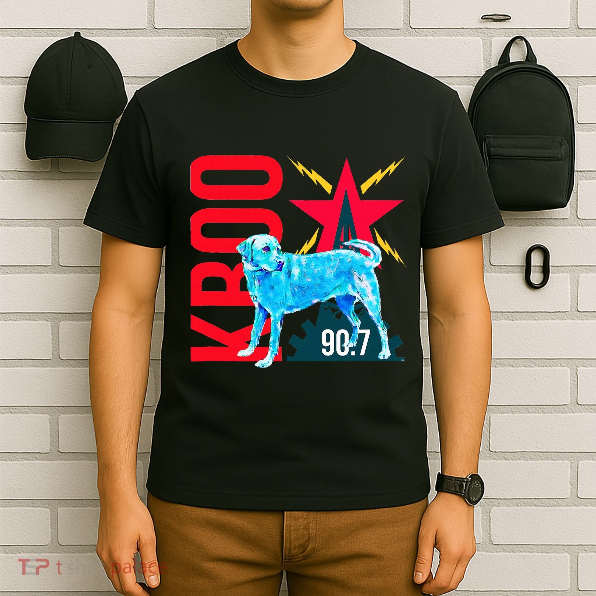 Radio Loving Dog T-Shirt