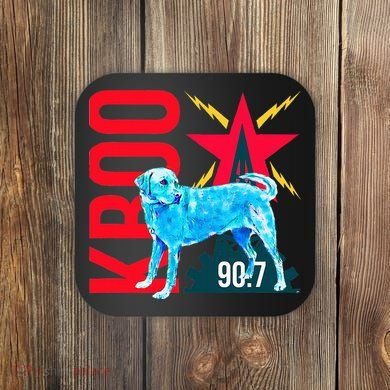 Radio Loving Dog Coaster