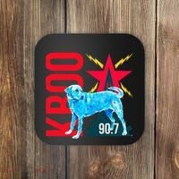 Radio Loving Dog Coaster thumb 0