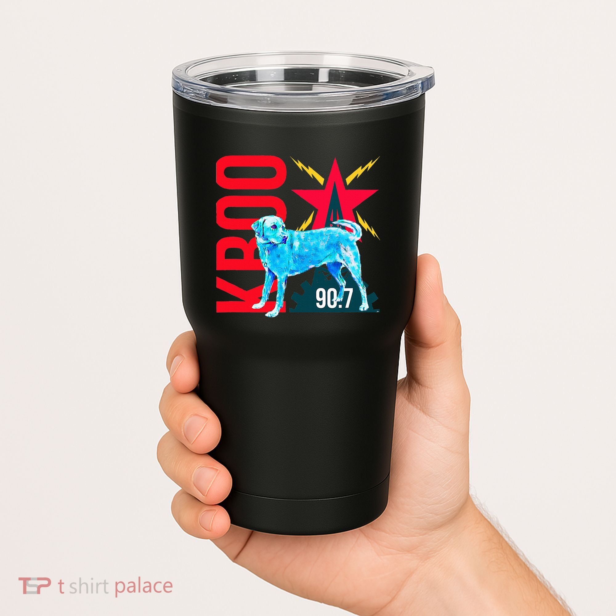 Radio Loving Dog Tumbler