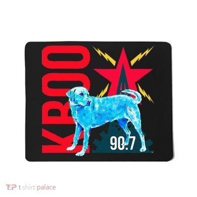 Radio Loving Dog Mousepad