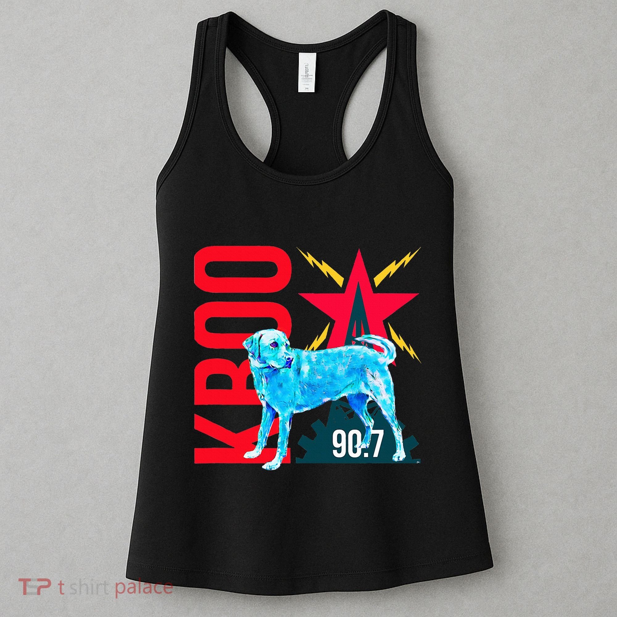Radio Loving Dog Women's Tank Top