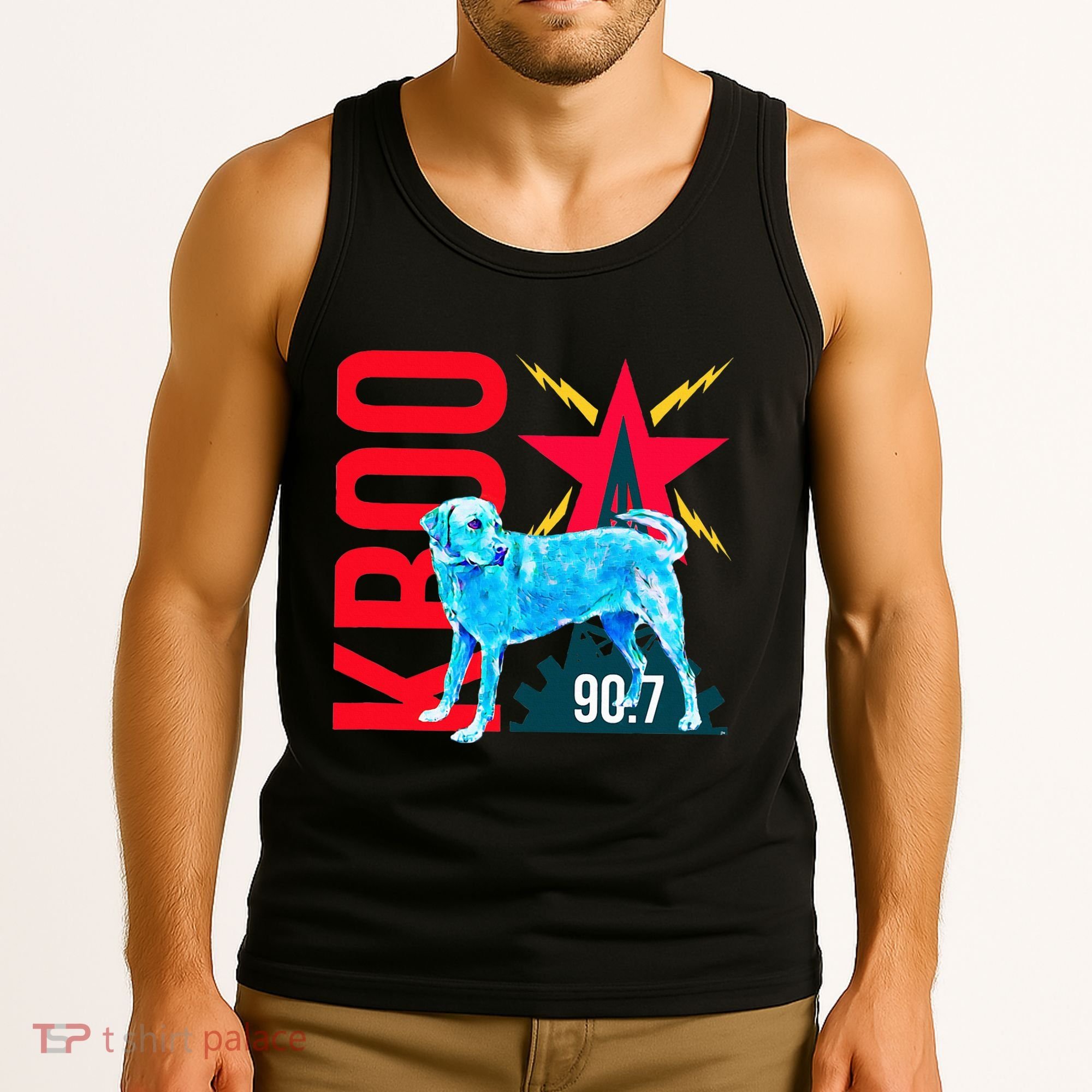 Radio Loving Dog Tank Top