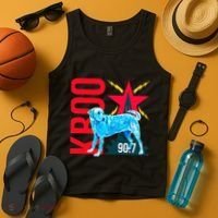 Radio Loving Dog Tank Top thumb 4