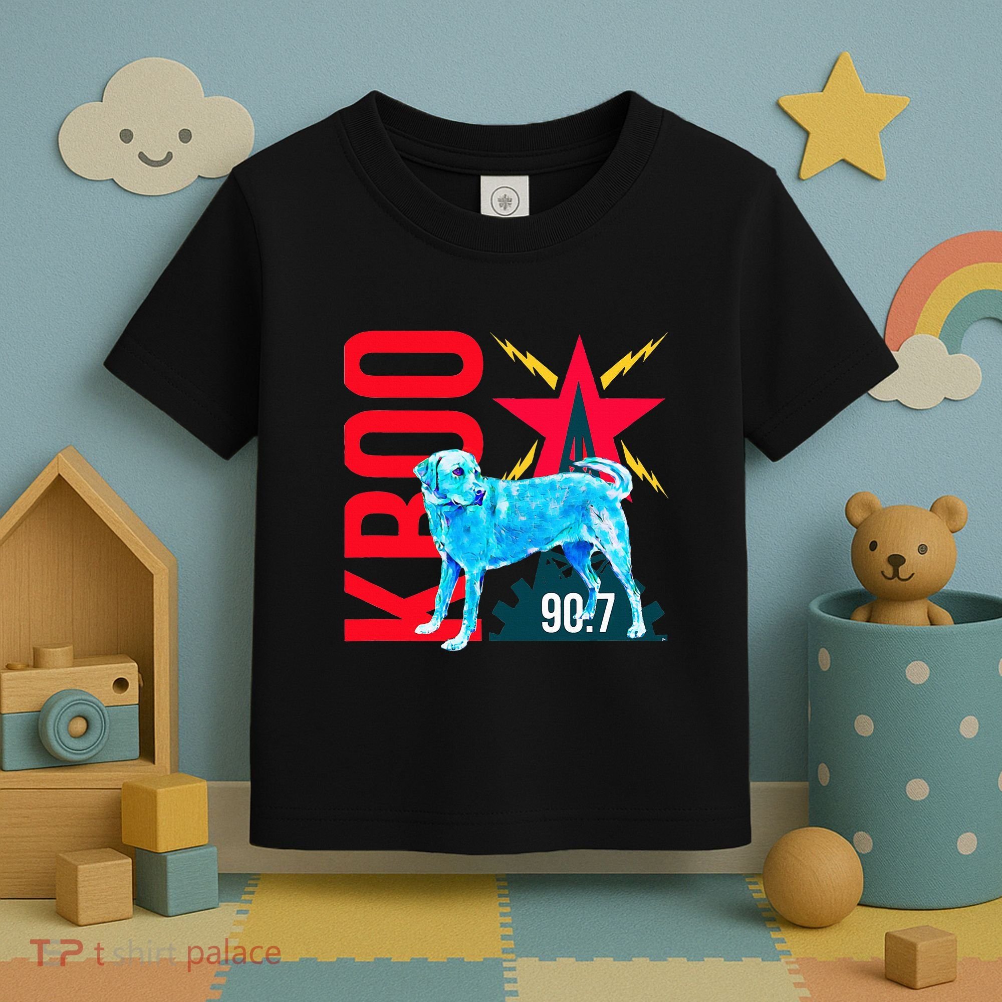 Radio Loving Dog Toddler T-Shirt