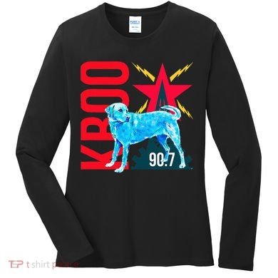 Radio Loving Dog Women's Long Sleeve Shirt