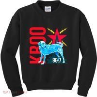 Radio Loving Dog Kids Sweatshirt thumb 0