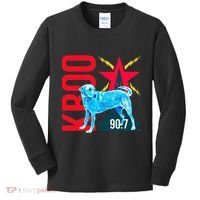 Radio Loving Dog Kids Long Sleeve Shirt thumb 0