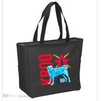 Radio Loving Dog Tote Bag thumb 2