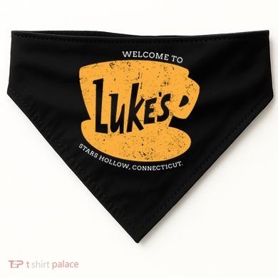 Retro Lukes Diner USA-Made Doggie Bandana