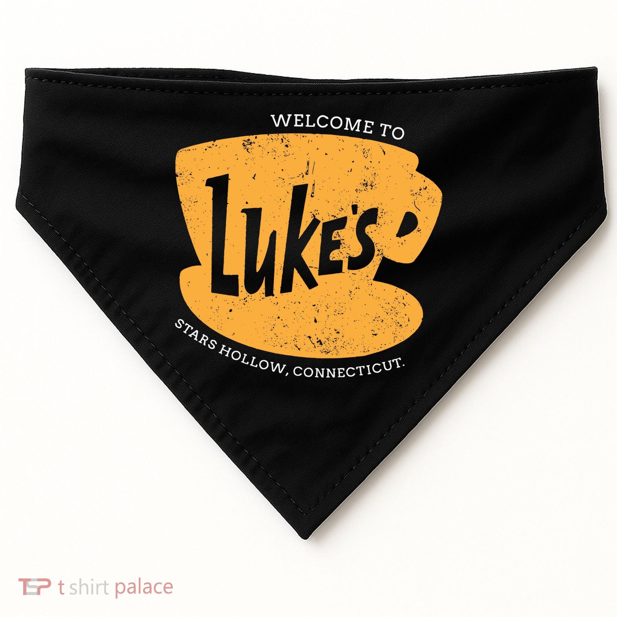 Retro Lukes Diner USA-Made Doggie Bandana