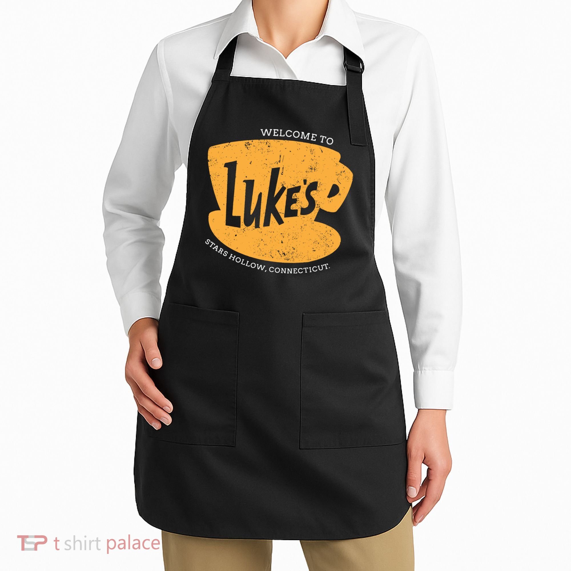 Retro Lukes Diner Apron