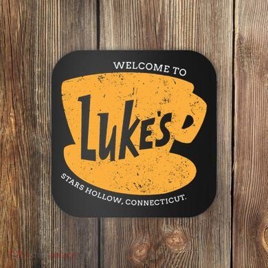 Retro Lukes Diner Coaster