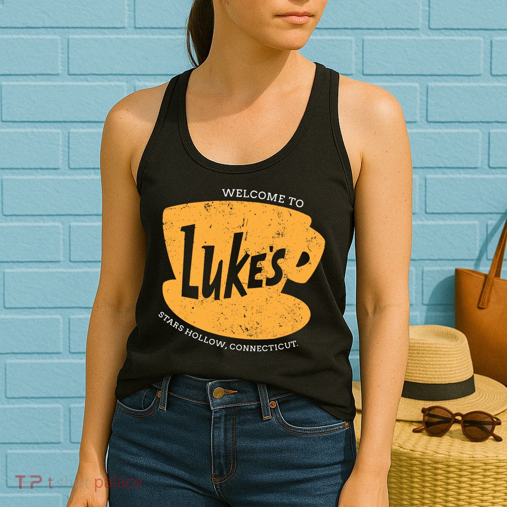 Retro Lukes Diner Women's Tank Top