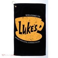 Retro Lukes Diner Golf Towel thumb 0