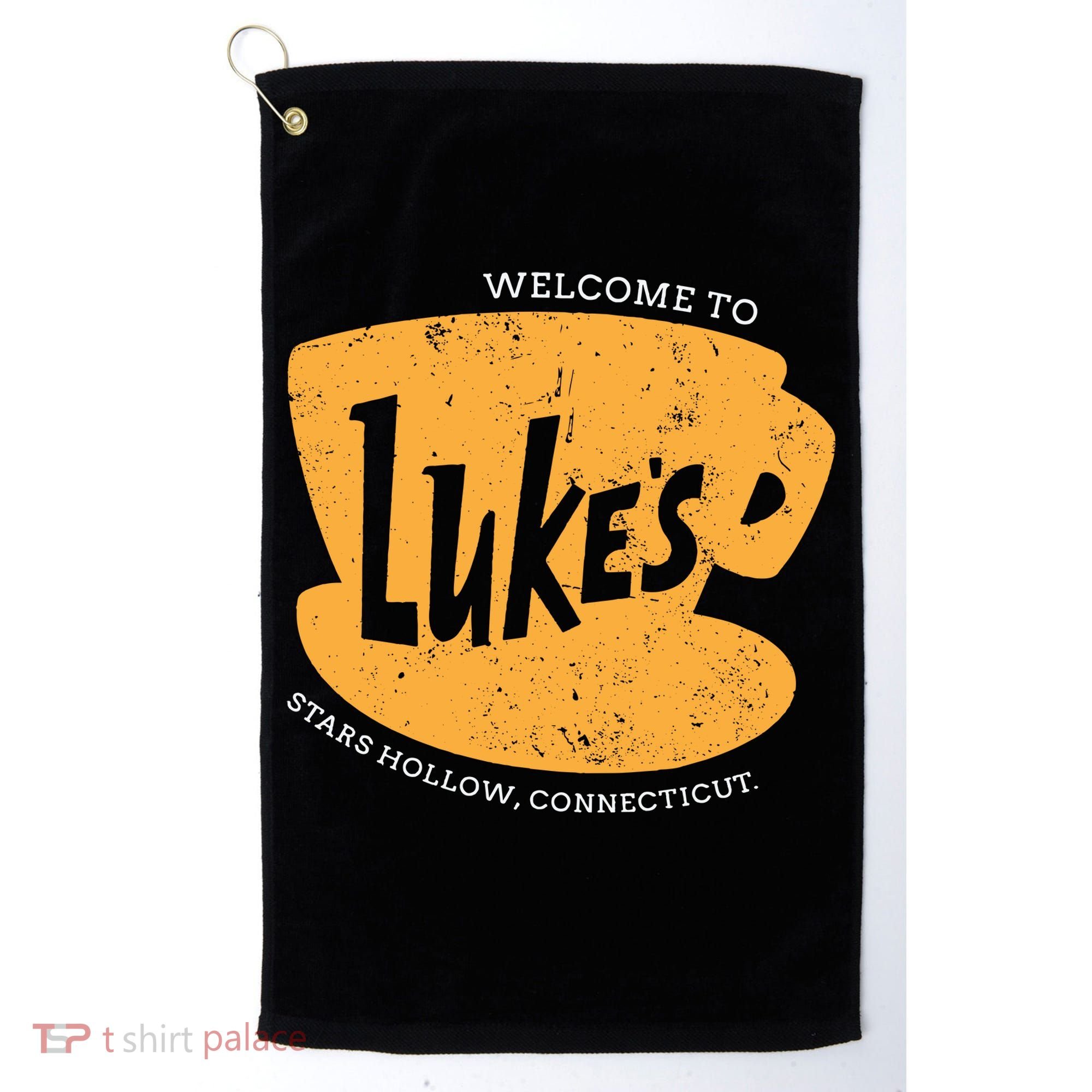 Retro Lukes Diner Golf Towel