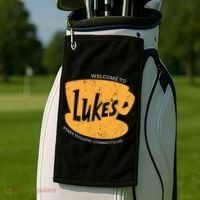 Retro Lukes Diner Golf Towel thumb 2