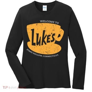 Retro Lukes Diner Women's Long Sleeve Shirt