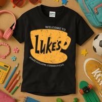 Retro Lukes Diner Kids T-Shirt thumb 3