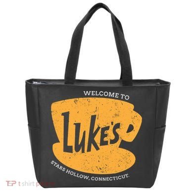 Retro Lukes Diner Tote Bag