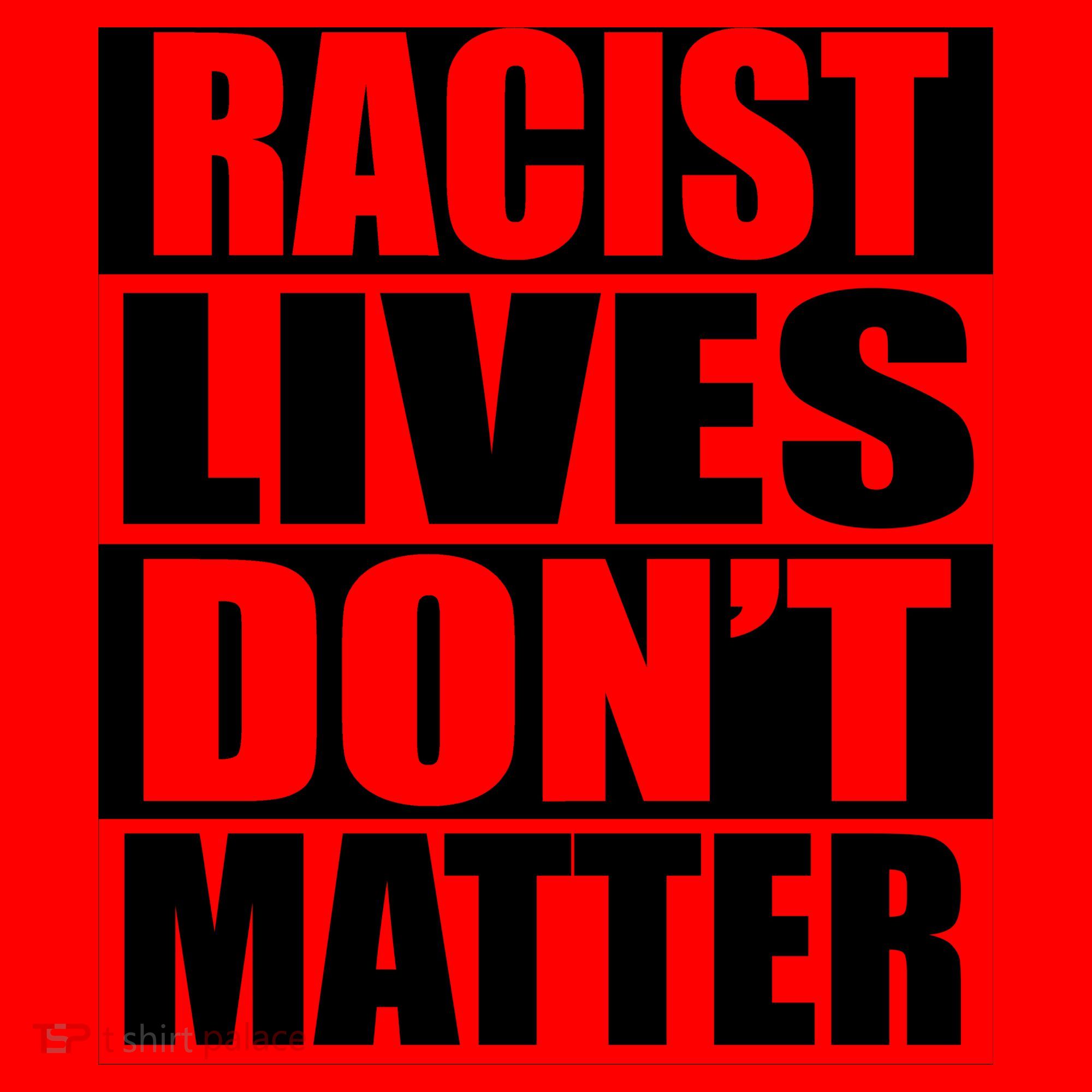 Racist Lives Don't Matter Santa Hat