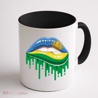 Rwanda Lips Dripping Coffee Mug thumb 1