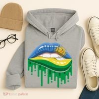 Rwanda Lips Dripping Hoodie thumb 4