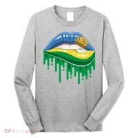 Rwanda Lips Dripping Long Sleeve Shirt thumb 0