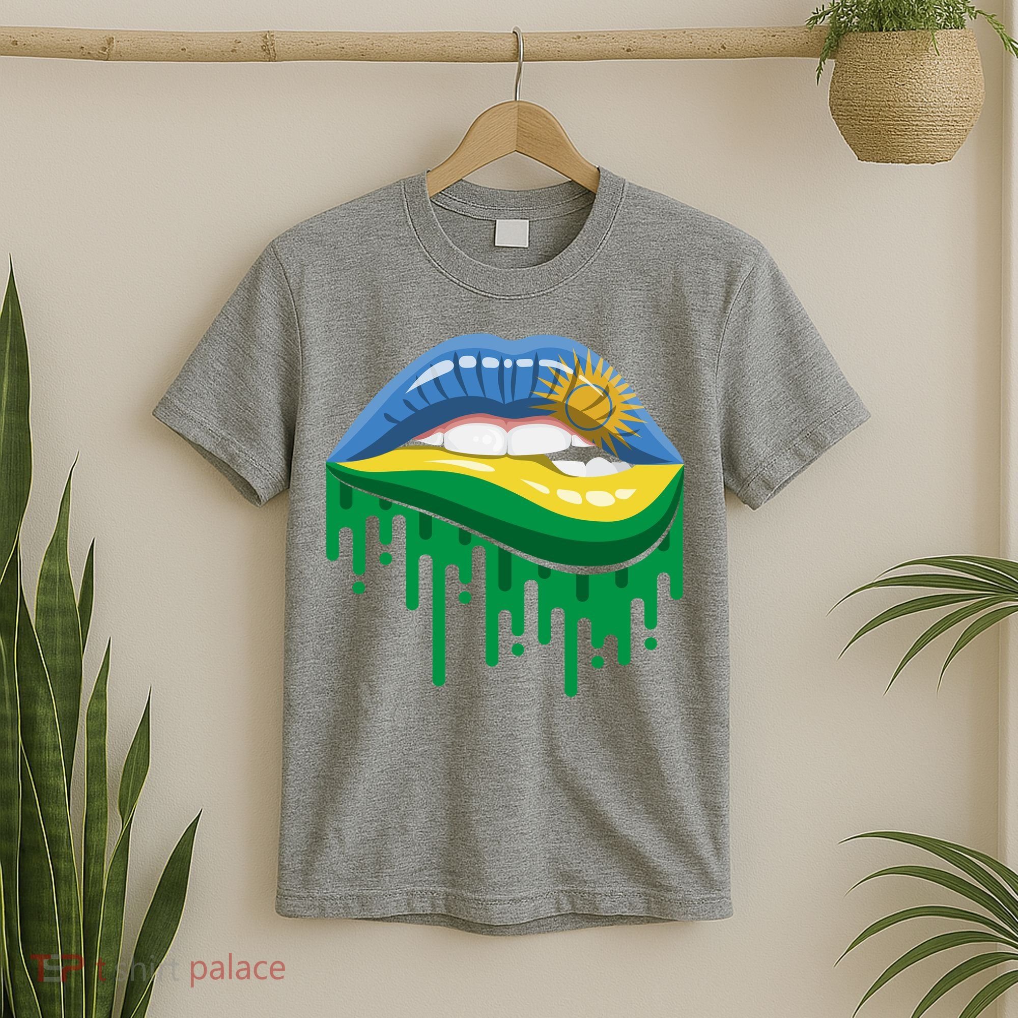Rwanda Lips Dripping T-Shirt