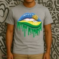 Rwanda Lips Dripping T-Shirt thumb 3