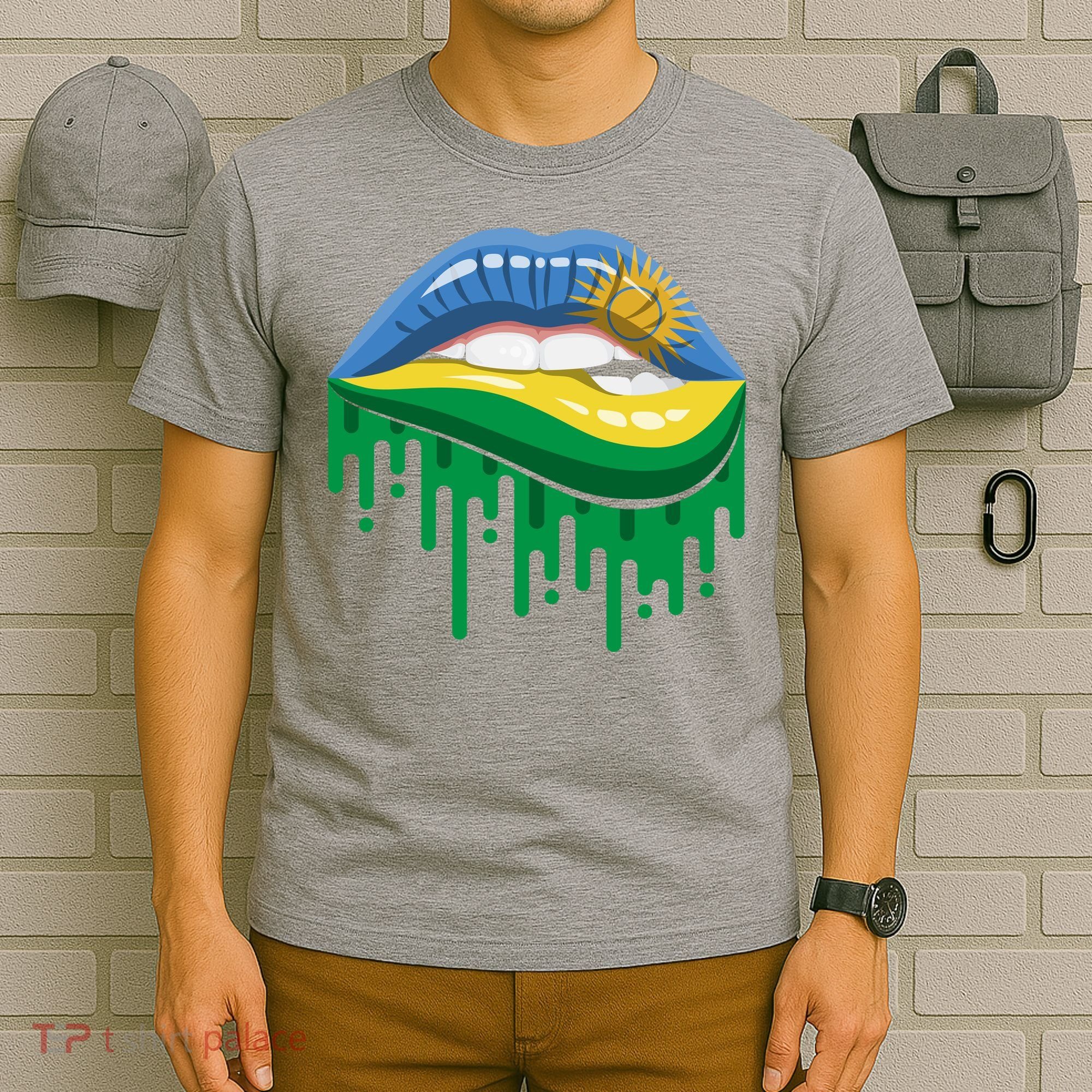 Rwanda Lips Dripping T-Shirt