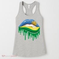 Rwanda Lips Dripping Women's Tank Top thumb 0