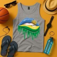 Rwanda Lips Dripping Tank Top thumb 4