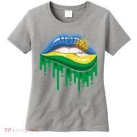 Rwanda Lips Dripping Women's T-Shirt thumb 0