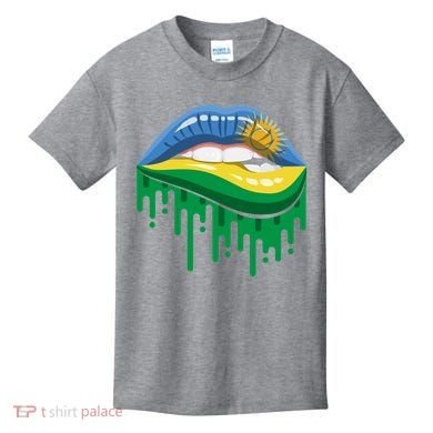 Rwanda Lips Dripping Kids T-Shirt