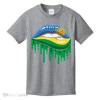 Rwanda Lips Dripping Kids T-Shirt thumb 0