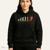 Retro Lacrosse Evolution Gift For Lacrosse Players Hoodie thumb 5