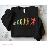 Retro Lacrosse Evolution Gift For Lacrosse Players Sweatshirt thumb 2