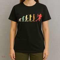 Retro Lacrosse Evolution Gift For Lacrosse Players T-Shirt thumb 4
